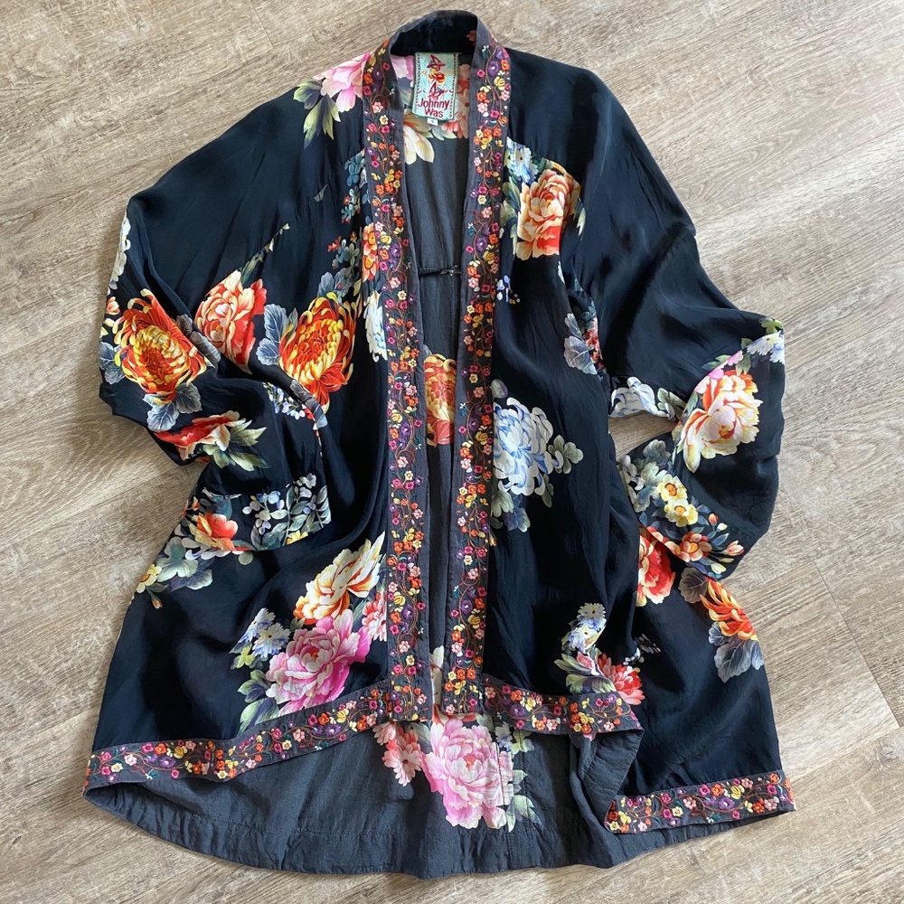 JOHNNY WAS Kimono, "S"